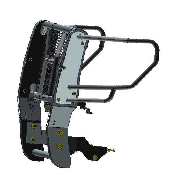 Black Horse Off Road Grille Guard (MPN: RU-GMSI19-B)