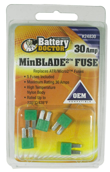WirthCo MinBlade2 Green Blade Fuse (MPN: 24830)