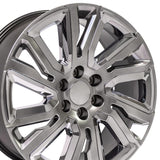 OE Wheels CV39 Aluminum Wheel (MPN: CV39-22090-6550-28HB-IC)