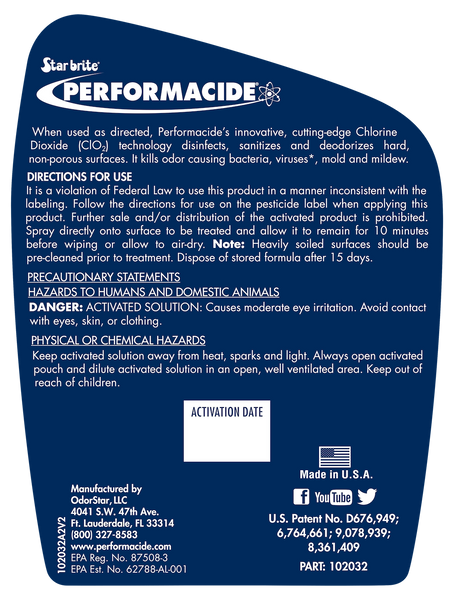 Star Brite Performacide Surface Sanitizer (MPN: 102032)