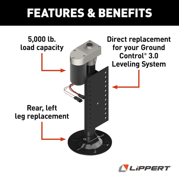Lippert Hall Effect Jack For Ground Control (MPN: 305339)