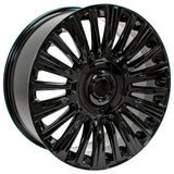 OE Wheels CA92 Gloss Black Wheel (MPN: CA92-22090-6550-28B)