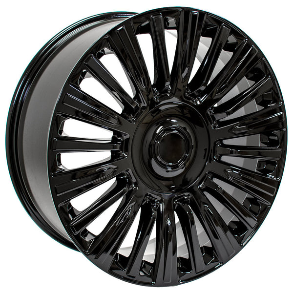 OE Wheels CA92 Gloss Black Wheel (MPN: CA92-22090-6550-28B)
