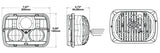 J.W. Speaker 8900 Evolution 2 Headlight Assembly (MPN: 0554491)