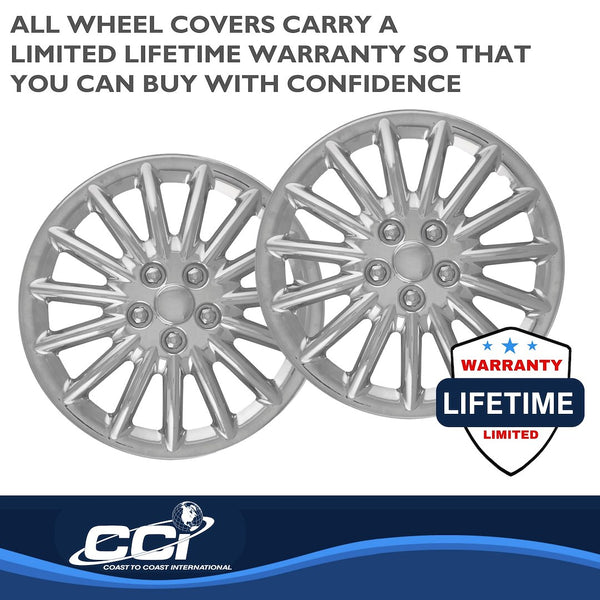 Coast To Coast 15 Inch Wheel Cover Set (MPN: IWC18815C)