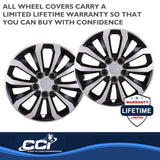 Coast To Coast 14 Inch Wheel Cover Set (MPN: 106114SB)