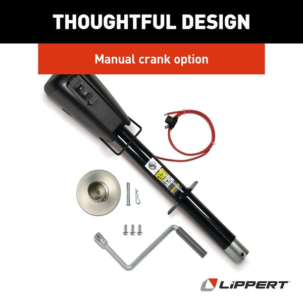 Lippert Components Power Stance Tongue Jack (MPN: 813748)