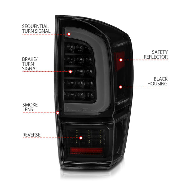 AnzoUSA LED Tail Light Assembly (MPN: 311401)