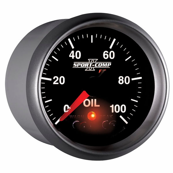 AutoMeter Gauge Oil Pressure Sport-Comp II (MPN: 3652)