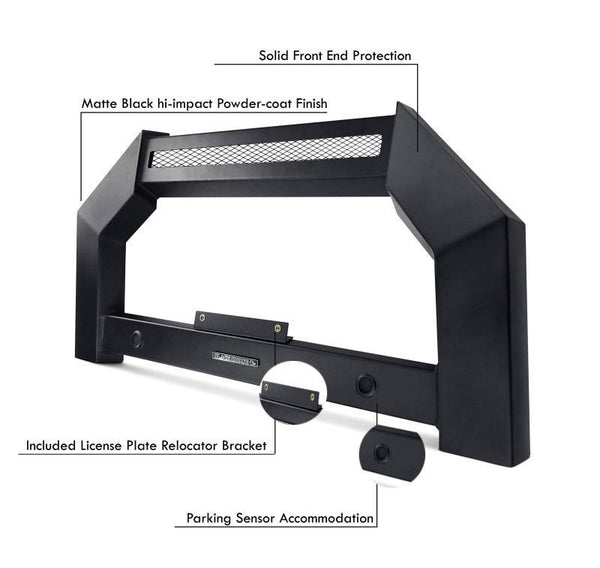 Black Horse Offroad Bull Bar (MPN: AB-DO11-NL)
