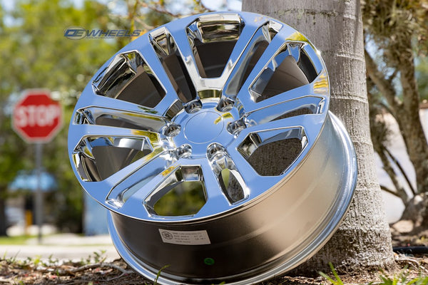 OE Wheels CV99 Chrome Plated Wheel (MPN: CV99-22090-6550-24C)