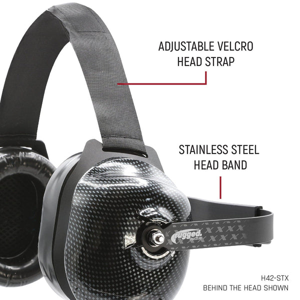 Rugged Radios H22 Stereo Headset (MPN: H22-STX)