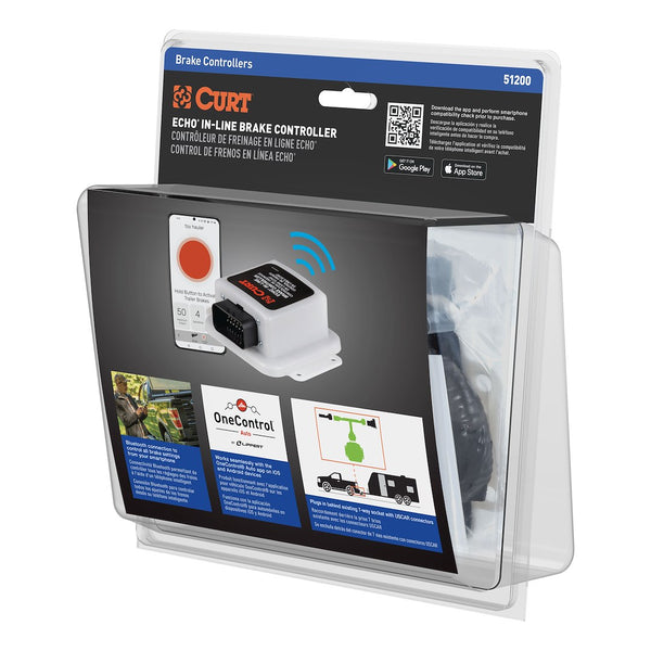 CURT Echo Wireless Trailer Brake Controller (MPN: 51200)