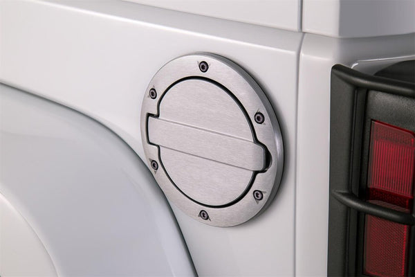 Amp Research Aluminum Fuel Door (MPN: 73000-00A)