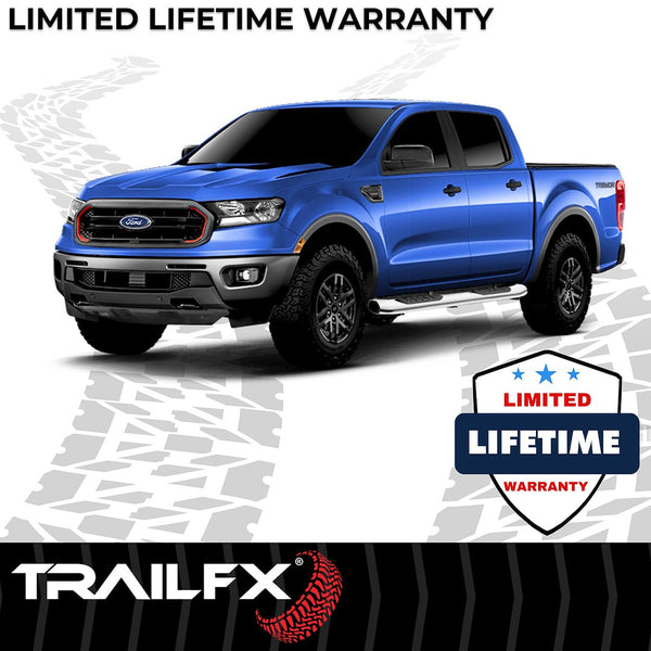 TrailFX 5 Inch Oval Bent Side Bars (MPN: A7092S)