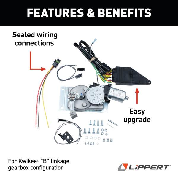 Lippert Components Step Motor Gearbox Upgrade (MPN: 781006)