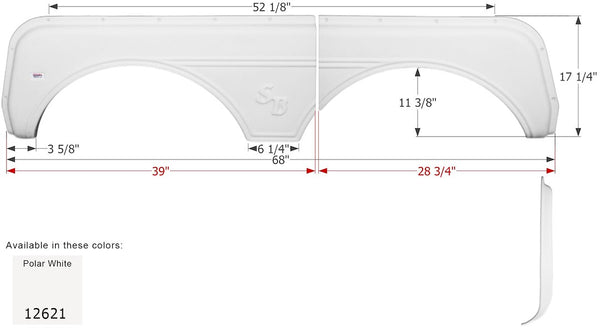 Icon Fender Skirt (MPN: 12621)