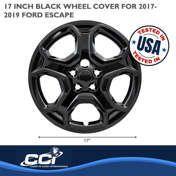 Coast To Coast 17 Inch Black Wheel Cover Set (MPN: IWC52517BLK)