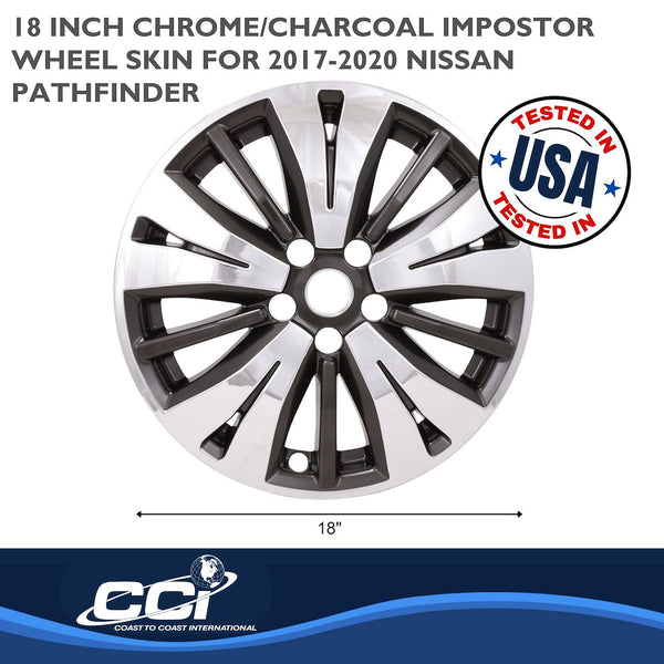 Coast To Coast Impostor Wheel Skin 18 Inch (MPN: IWCIMP488CC)