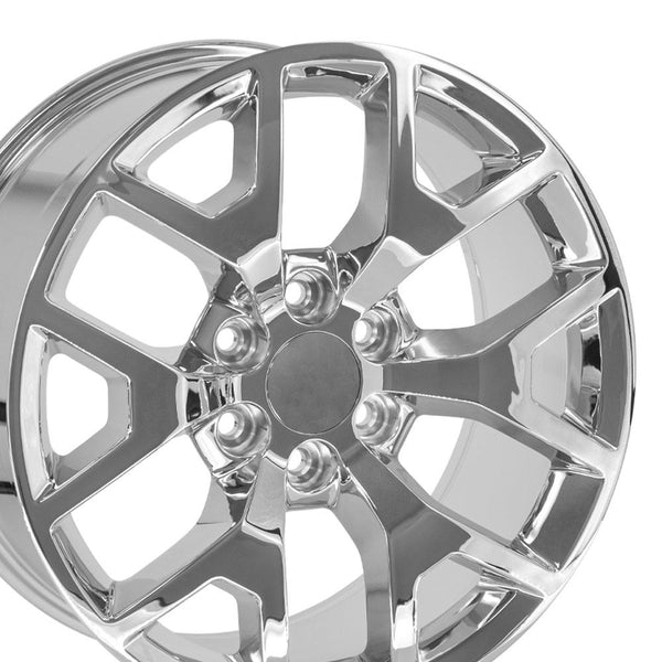 OE Wheels CV92 Chrome Replica Wheel (MPN: CV92-20090-6550-27C)