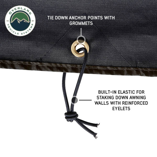 Overland Vehicle Systems Awning Roof Rack Kit (MPN: 19690009)