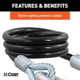 CURT Trailer Safety Cable (MPN: 80176)
