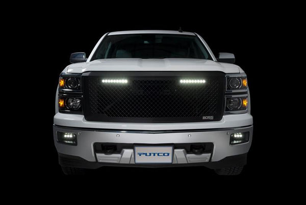 Putco Grille Insert Overlay (MPN: 270507BL)