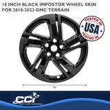 Coast To Coast Impostor Wheel Skin 18 Inch (MPN: IWCIMP418BLK)