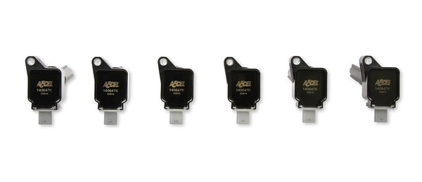 ACCEL Ignition Coil On Plug Set (MPN: 140647K-6)