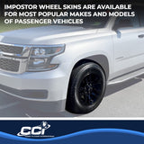 Coast To Coast Impostor Wheel Skin 18 Inch (MPN: IWCIMP377BLKN)