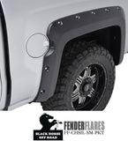 Black Horse Off Road Fender Flare (MPN: FF-CHSIL-SM-PKT)