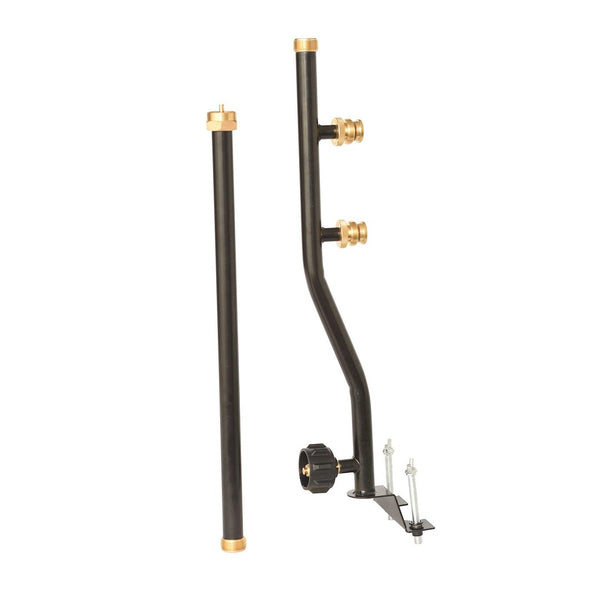 Flame King Propane Supply Splitter (MPN: FK-DP2PC)