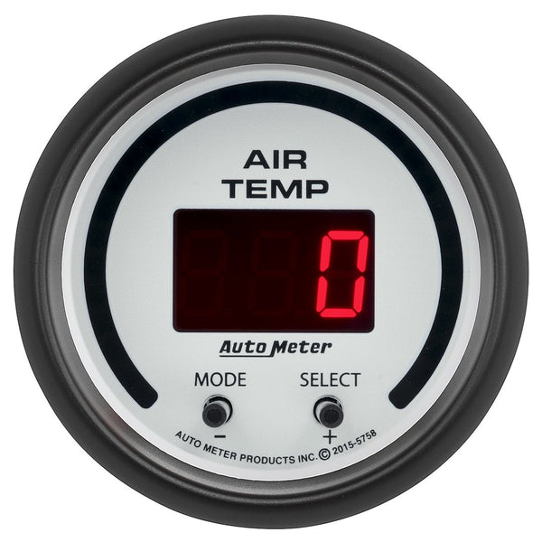 AutoMeter Digital Intake Air Temperature Gauge (MPN: 5758)