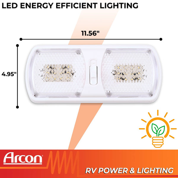 LED Ceiling Double Light by Arcon (MPN: 20712N)