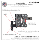 Gen-Y Hitch Torsion-Flex Ball Mount (MPN: GH-2325)