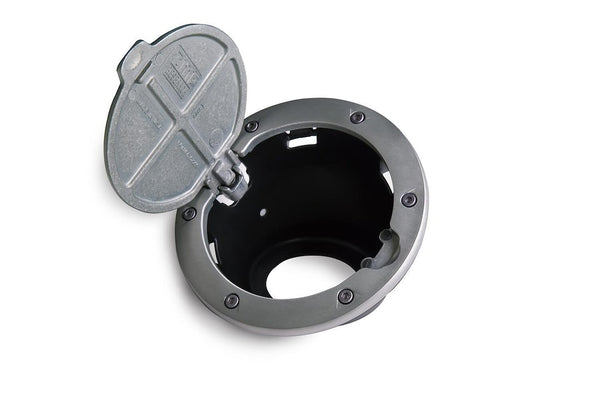 Amp Research Aluminum Fuel Door (MPN: 73000-00A)