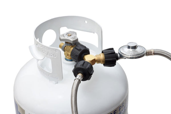 Flame King Propane Supply Splitter (MPN: AB225)