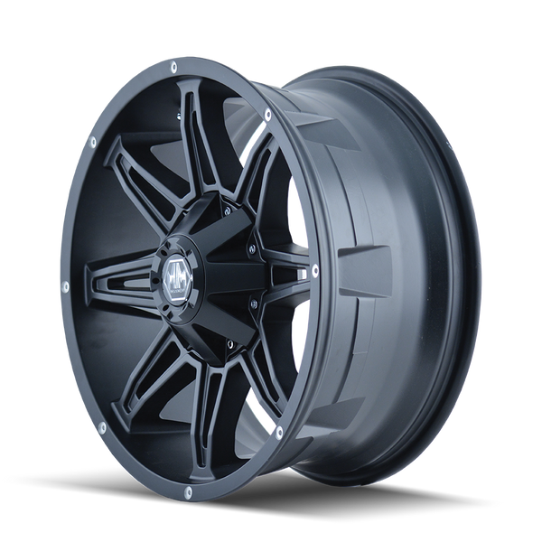 Mayhem Wheels 17 Inch Matte Black Wheel (MPN: 8090-7937MB18)