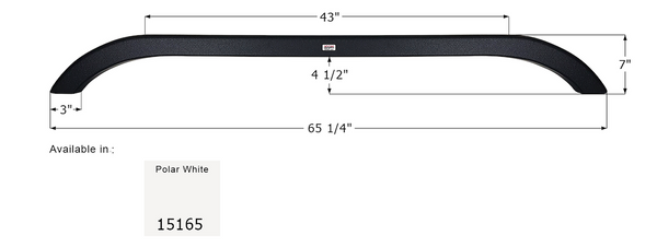 Icon Fender Skirt for KZ Rock Climber Trailers (MPN: 15165)