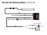 Triple-R Light Bar Wiring Harness (MPN: 1L-LP-PL-120)
