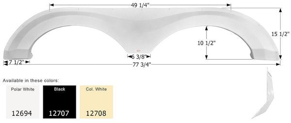 Icon RV Fender Skirt (MPN: 12708)