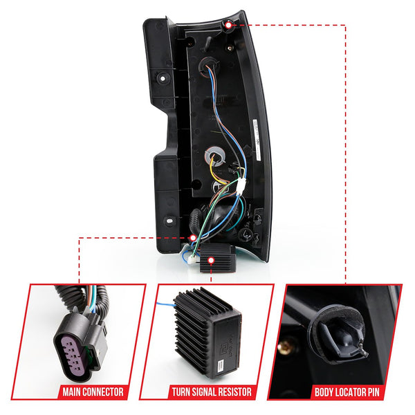 AnzoUSA LED Tail Light Assembly (MPN: 311322)