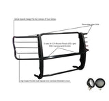 Black Horse Grille Guard Kit (MPN: 17FB28MA-PLFB)