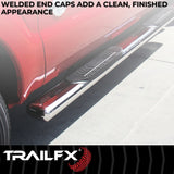 TrailFX 6 Inch Oval Straight Nerf Bar (MPN: A8254S)