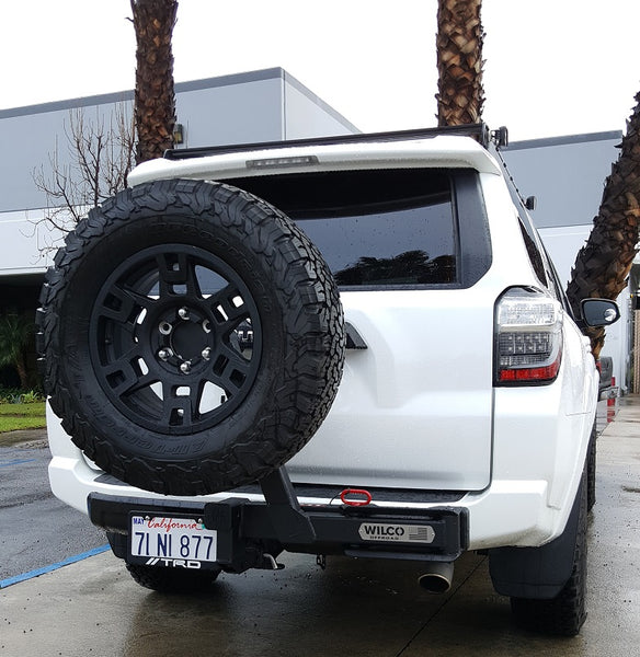 WILCO Off-Road Hitchgate Solo Tire Carrier (MPN: UHG33187-H)
