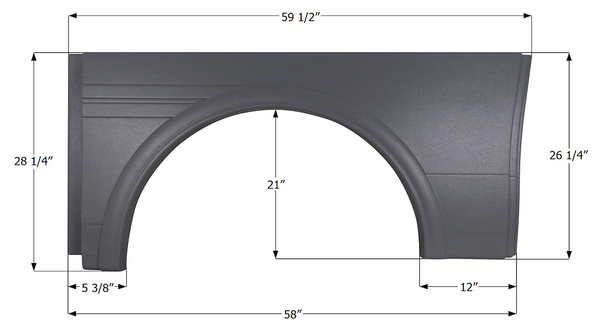 Icon Fender Skirt for National Seaview Models (MPN: 15310)
