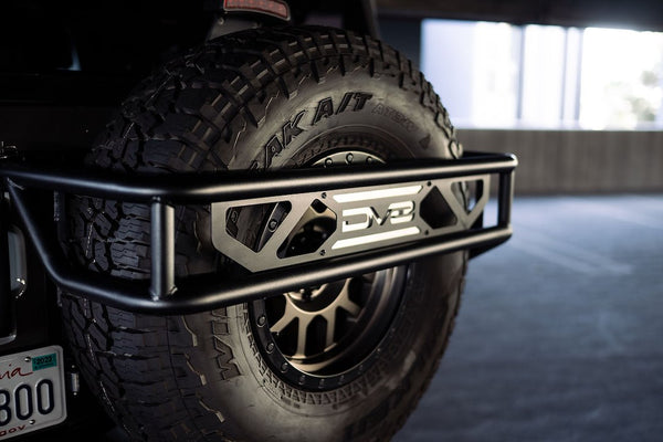 DV8 Offroad Spare Tire Accessory Mount (MPN: TCBR-01)