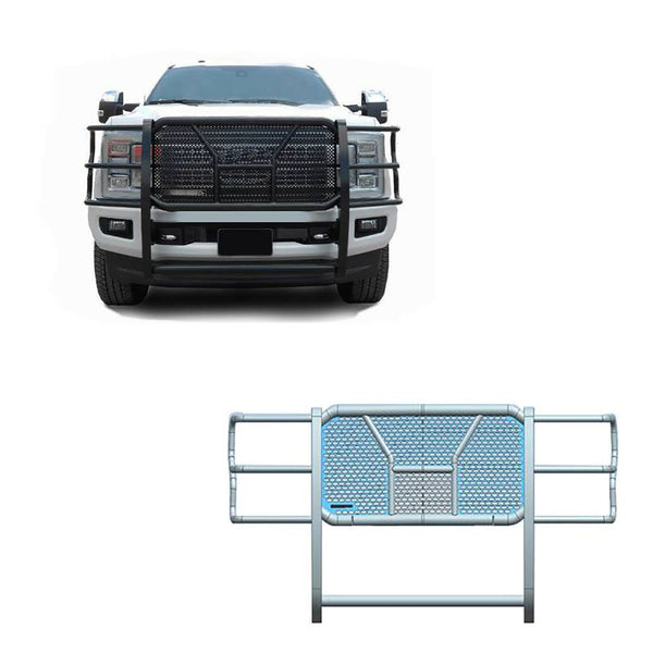 Black Horse Off Road Grille Guard (MPN: RU-FOF217-B)