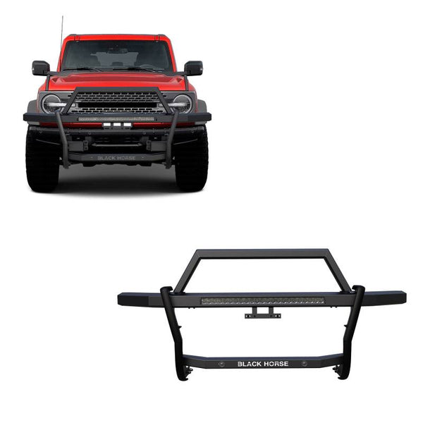 Black Horse Off Road Grille Guard (MPN: RAGF20-K1)