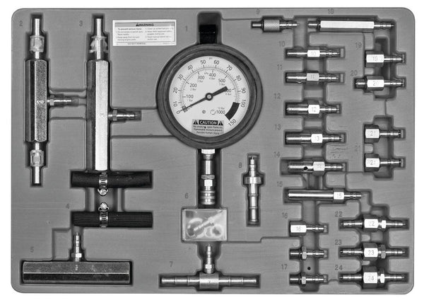 Performance Tool Fuel Injection System Tester (MPN: W89726)